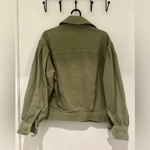 Zara Khaki Green Jacket - Picture 2 of 2